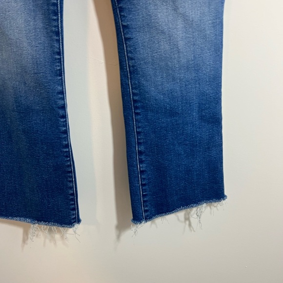 MOTHER THE HUSTLER ANKLE FRAY JEANS MEET CUTE SIZE 31 - Picture 6 of 16